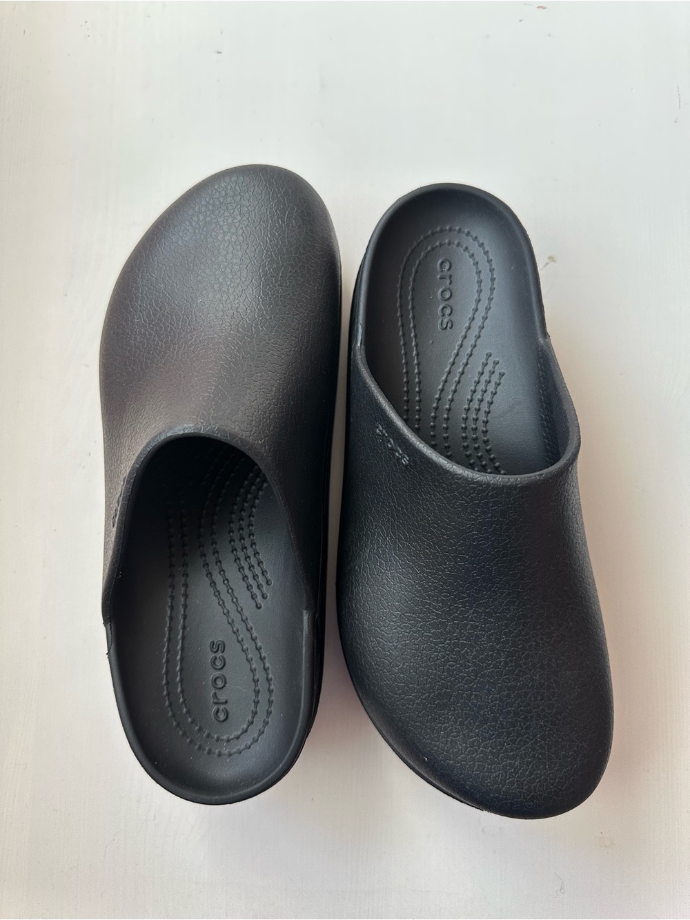 Crocs Women’s Black Slip-On Clogs